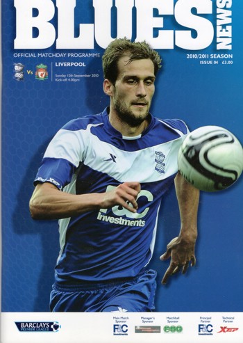 Match programme